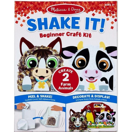 Набор для творчества Melissa&Doug Конфетти для изделий Друзья фермы (MD30183) – Melissa&Doug