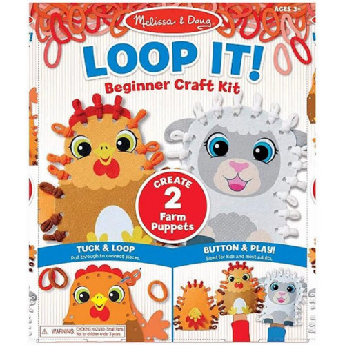 Набір для творчості Melissa&Doug Паперовий ляльковий театр Ферма (MD30194) – Melissa&Doug