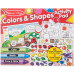 Набір для творчості Melissa&Doug Альбом розмальовок/наліпок Кольори і фігури (MD8564) – Melissa&Doug