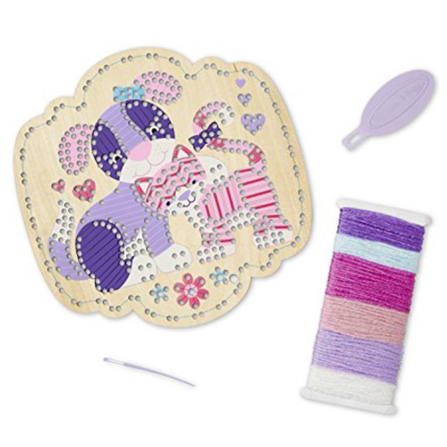 Набор для творчества Melissa&Doug Вышивка по дереву Котенок и щенок (MD8916) – Melissa&Doug (вид 1)