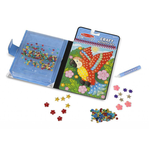 Набор для творчества Melissa&Doug Мерцающая мозаика Животные (MD9438) – Melissa&Doug (вид 1)