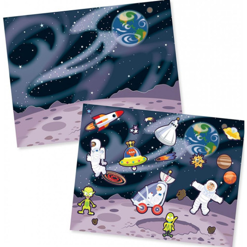 Набір для творчості Melissa&Doug Набір багаторазових наліпок Пригоди (MD9115) – Melissa&Doug (вид 1)