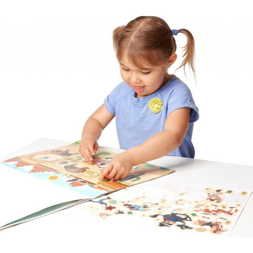 Набір для творчості Melissa&Doug Набір багаторазових наліпок Пригоди (MD9115) – Melissa&Doug (вид 2)