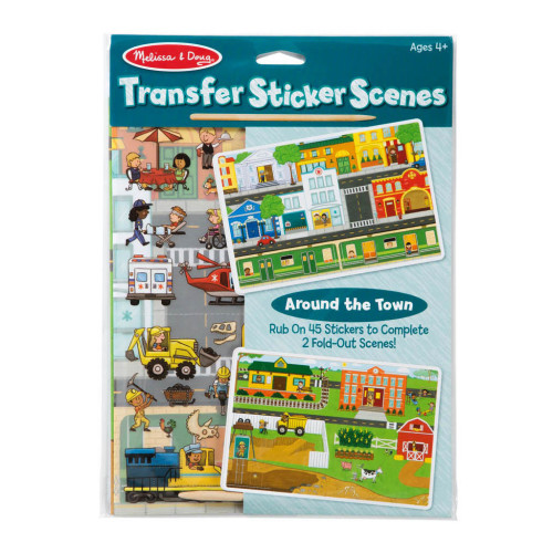 Набор для творчества Melissa&Doug Переводные наклейки Вокруг дома (MD9530) – Melissa&Doug