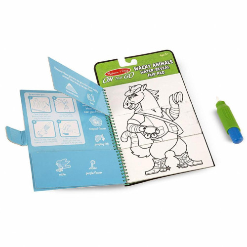 Набор для творчества Melissa&Doug Волшебная водная раскраска Веселые животные (MD9464) – Melissa&Doug (вид 1)
