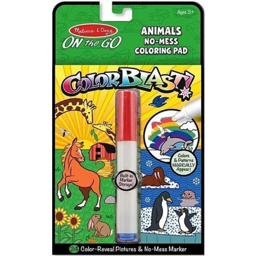 Набір для творчості Melissa&Doug Чарівна розмальовка Тварин (MD5502) – Melissa&Doug