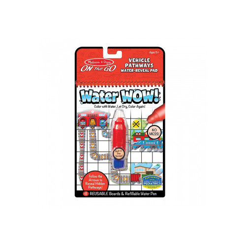 Набор для творчества Melissa&Doug волшебная водная раскраска Пути приключений (MD30177) – Melissa&Doug