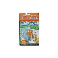 Набор для творчества Melissa&Doug волшебная водная раскраска по точкам Сафари (MD31950)