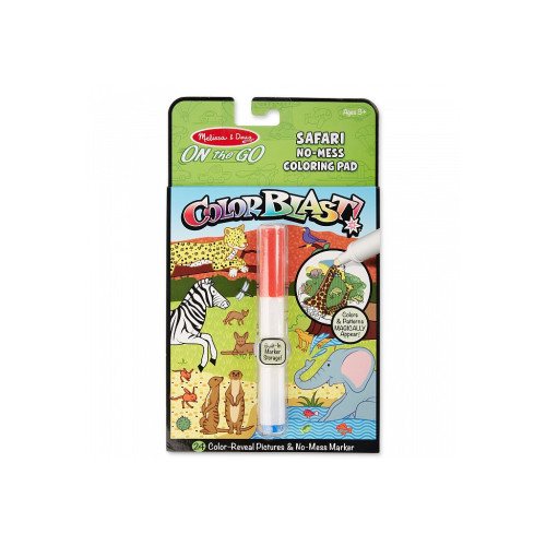 Набор для творчества Melissa&Doug волшебная раскраска Сафари (MD30515) – Melissa&Doug