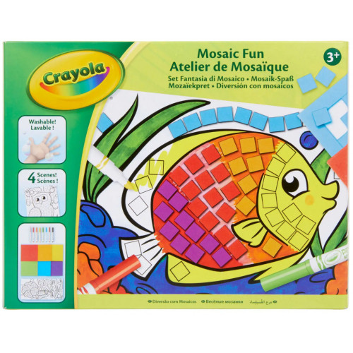 Набір для творчості Crayola Весела мозаїка (256274.006) – Crayola