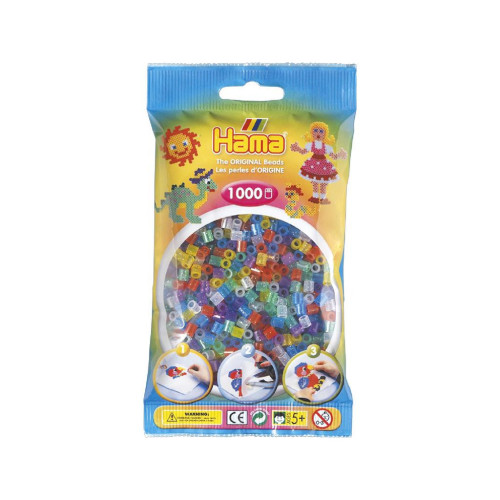 Набор для творчества Hama цветных бусин 1000 шт термомозаика (207-54) – HAMA