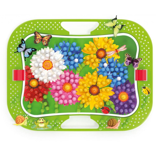 Набір для творчості Quercetti Мозаїка 300 фішок дошка 28 х 20 (0968-Q) – Quercetti (вид 3)