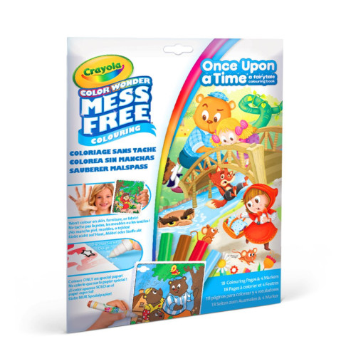 Набор для творчества Crayola Раскраска Color Wonder Любимые сказки 18 страниц (75-2816) – Crayola