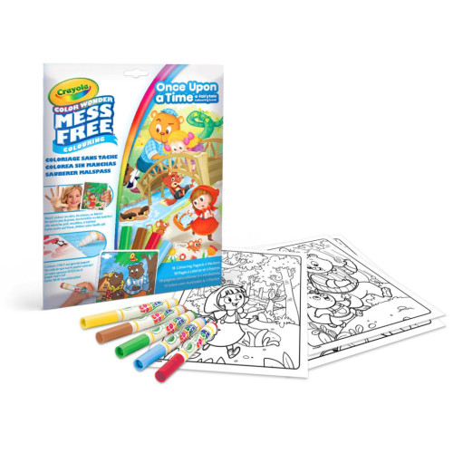 Набор для творчества Crayola Раскраска Color Wonder Любимые сказки 18 страниц (75-2816) – Crayola (вид 1)