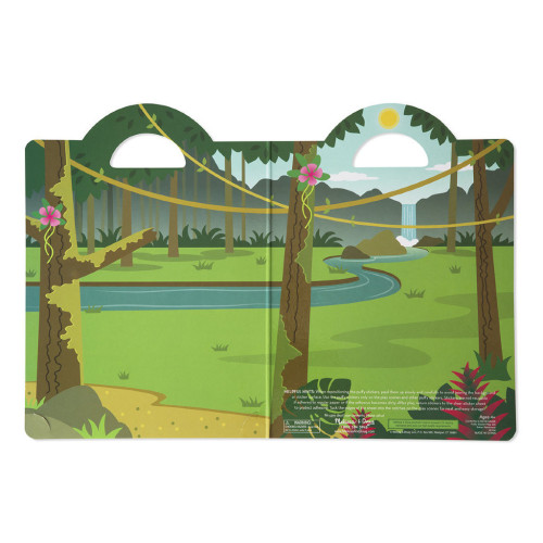 Набір для творчості Melissa&Doug Об'ємні багаторазові наліпки Сафарі (MD9106) – Melissa&Doug (вид 2)