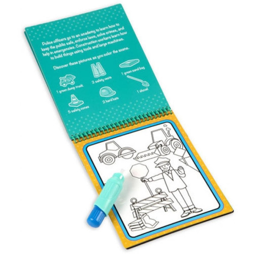 Набор для творчества Melissa&Doug Волшебная водная раскраска Профессии (MD30180) – Melissa&Doug (вид 1)