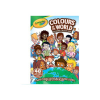 Набор для творчества Crayola Colours of the World Раскраска, 48 страниц (04-2668)