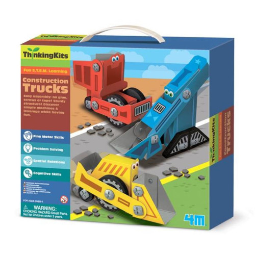 Набор для творчества 4М Строительная техника (00-04673) – 4М