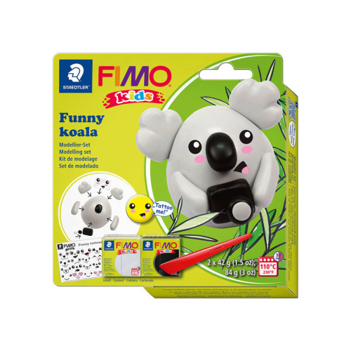 Набор для творчества Fimo Kids Коала 2 цвета х 42 г (4007817078716) – Fimo