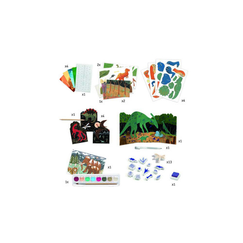 Набір для творчості Djeco Світ динозаврів (DJ09331) – Djeco (вид 2)