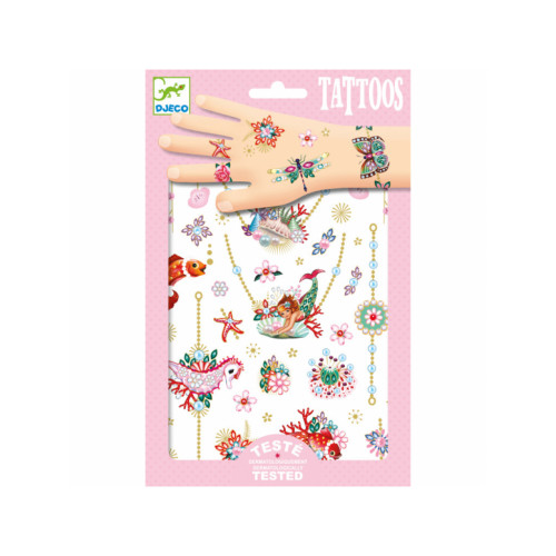 Набір для творчості Djeco Фіона наклейки на тіло (DJ09586) – Djeco