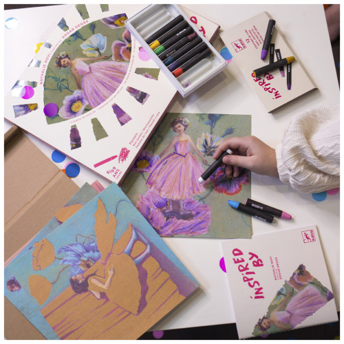 Набор для творчества Djeco Балерина аппликации (DJ09381) – Djeco (вид 4)