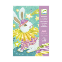 Набір для творчості Djeco Чарівний карнавал художній комплект малювання кольоровим піском (DJ09524)