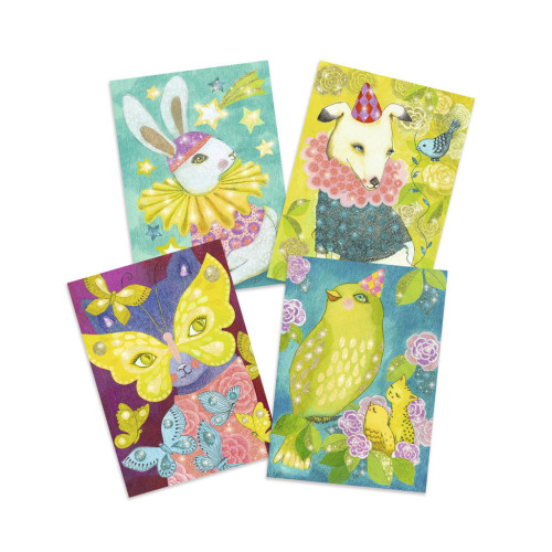 Набор для творчества Djeco Очаровательный карнавал художественный комплект рисования цветным песком (DJ09524) – Djeco (вид 1)