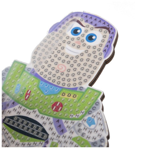 Набір для творчості Crystal Art Базз Лайтер (CAFGR-DNY007) – Crystal Art (вид 2)