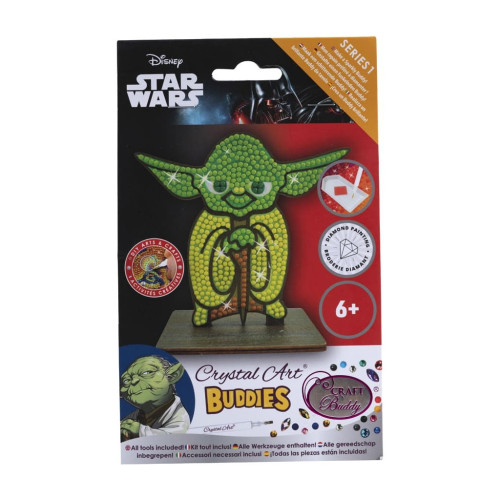 Набор для творчества Crystal Art Йода (CAFGR-SWS005) – Crystal Art