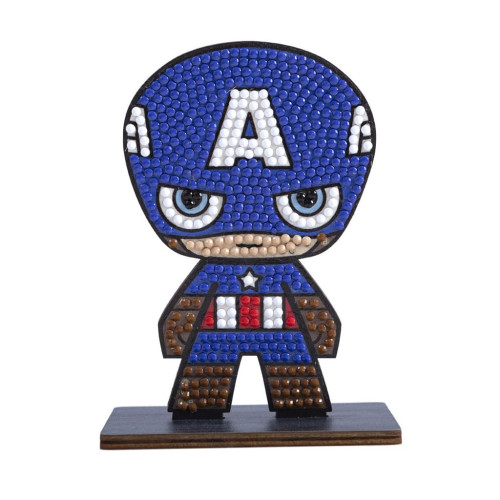 Набор для творчества Crystal Art Капитан Америка (CAFGR-MCU005) – Crystal Art (вид 3)