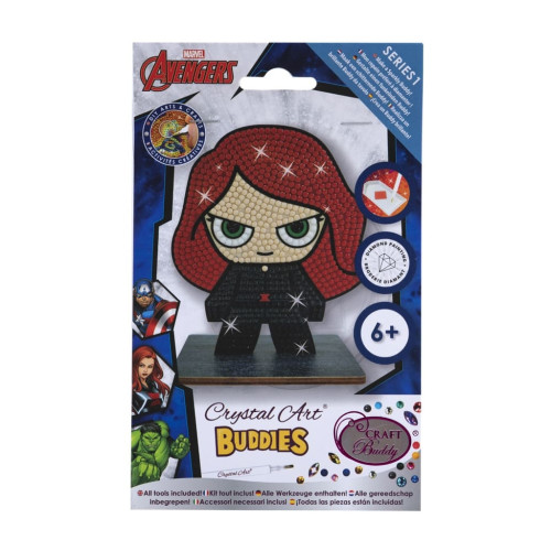 Набор для творчества Crystal Art Черная вдова (CAFGR-MCU007) – Crystal Art