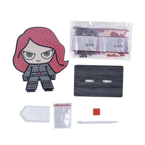 Набор для творчества Crystal Art Черная вдова (CAFGR-MCU007) – Crystal Art (вид 1)