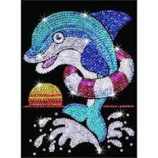 Набор для творчества Sequin Art RED Jack Dolphin (SA1304)