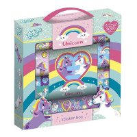 Набор для творчества Totum Единорог. Сундучок 2000 стикеров (71391)