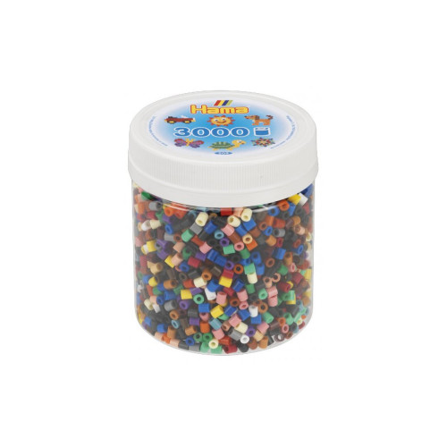 Набір для творчості Hama кольорових намистин 3000 шт, 22 кол. термомозаіка (209-67) – HAMA