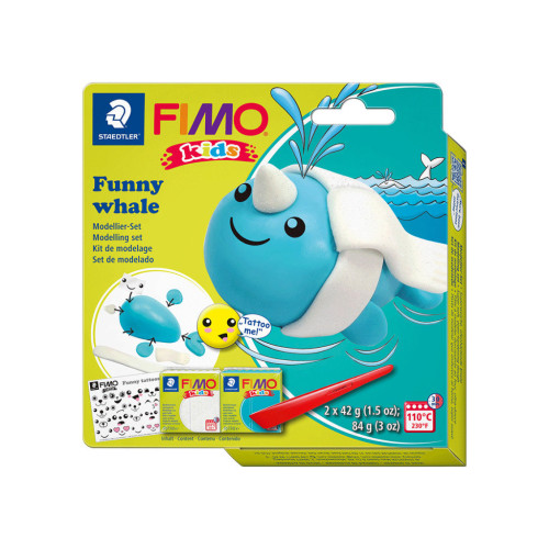 Набор для творчества Fimo Kids Кит 2 цвета х 42 г (4007817078730) – Fimo