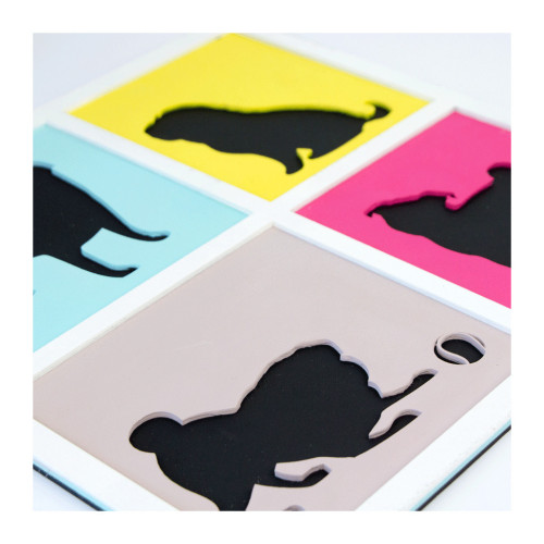 Набір для творчості Rosa Talent 3D 4 Dogs ДВП ґрунтоване, 3 шари, 30 х 30 см (4823098528890) – Rosa (вид 4)