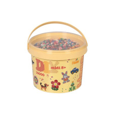 Набор для творчества Hama цветные бусины, 22 цветов, 10000 шт термомозаика (HM-180-67)