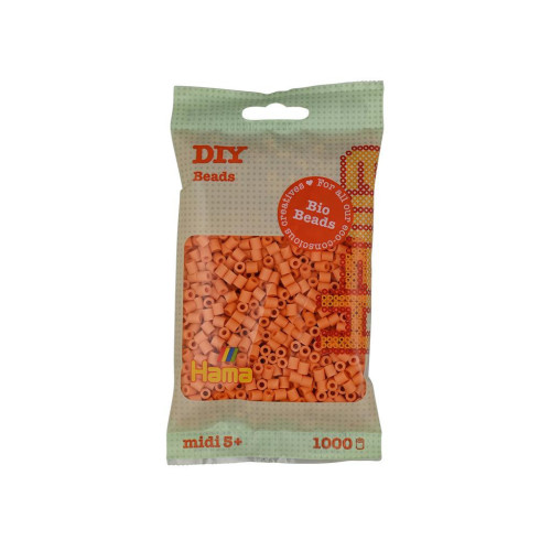 Набор для творчества Hama БИО светло-абрикосовые бусины, 1000 шт термомозаика (HM-190-105) – HAMA