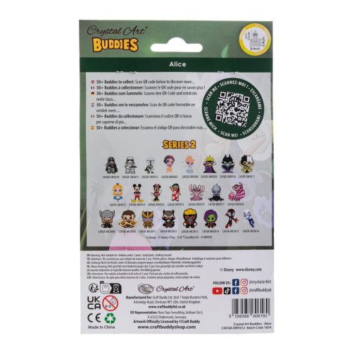 Набір для творчості Crystal Art Аліса (CAFGR-DNY012) – Crystal Art