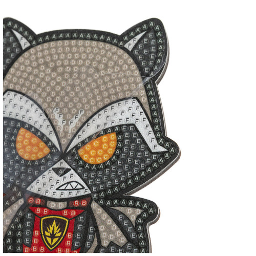 Набор для творчества Crystal Art Енот Ракета (CAFGR-MCU012) – Crystal Art (вид 4)
