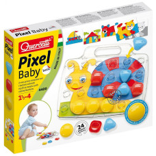 Набор для творчества Quercetti Мозаика 24 крупные фишки + доска (4400-Q)