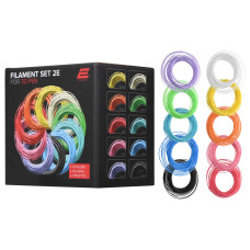 Стрижень для 3D-ручки 2E 3D Printing Набір ниток для 3D ручки 1.75 мм PCL (10 кол х 10м) (2E-L-BH010)