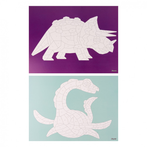 Набор для творчества 1 вересня Динозаврики Аппликация стикерами (954571) – 1 вересня (вид 1)