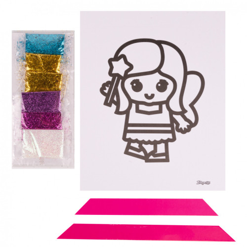 Набір для творчості 1 вересня Аплікація глітером Чарівниця (954561) – 1 вересня (вид 1)