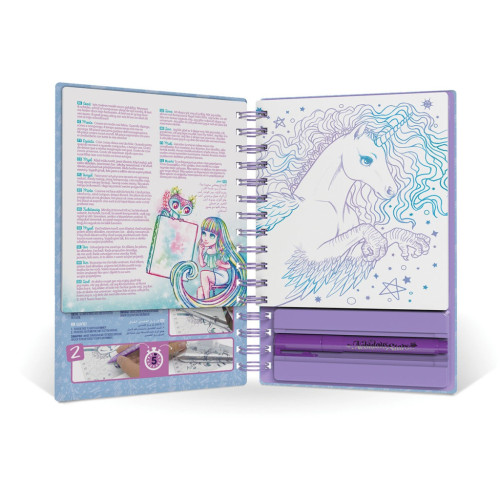 Набор для творчества Nebulous Stars Скетчбук Фантазийное искусство из фольги (11025) – Nebulous Stars (вид 1)