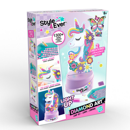Набір для творчості Canal Toys Style 4 Ever Diamond Art Деко з підсвіткою (OFG299) – Canal Toys
