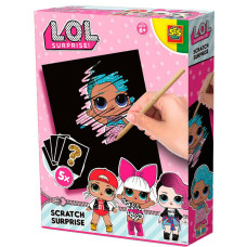 Набор для творчества Ses Creative серии L.O.L Surprise! – Скретч Сюрприз (14194S)