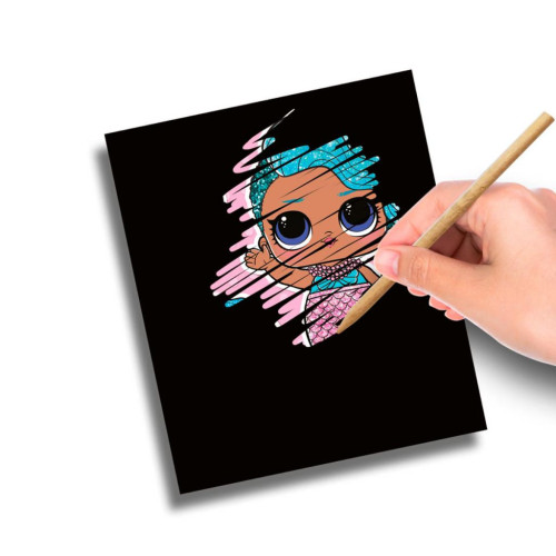 Набор для творчества Ses Creative серии L.O.L Surprise! – Скретч Сюрприз (14194S) – Ses (вид 2)